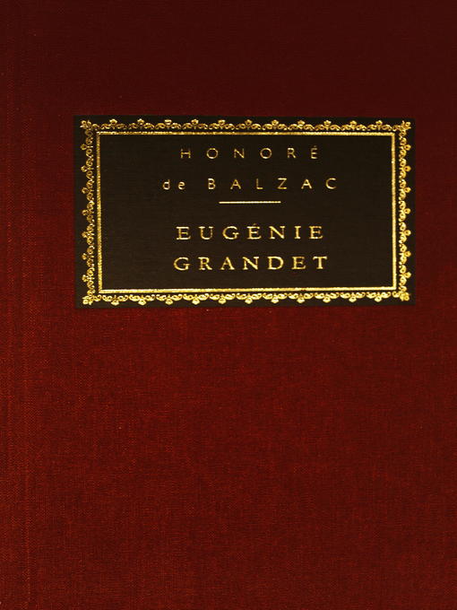 Cover image for Eugenie Grandet